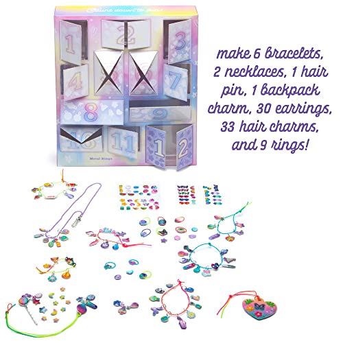 Craft-tastic – 12 Days of DIY Charm Jewelry – Count Down to Fun with 12 Days of Puffy Charm DIY Surprises Bracelets, Rings, Hair Charms, Earrings, Craft-tastic