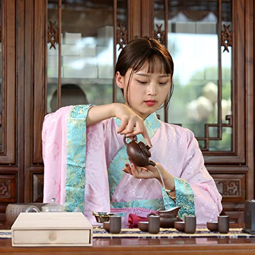 Toddmomy 1pcs Wooden Drawer Box Desktop Stackable Drawer Tea Bag Storage Drawer Unfinished Trinket Case Jewelry Organizer Holder for home Kitchen Toddmomy