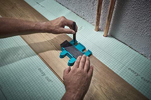 wolfcraft “Fitting Laminate and Design Flooring” Success Kit I 6976000 I Complete set consisting of universal angle & try square, contour gauge and wolfcraft