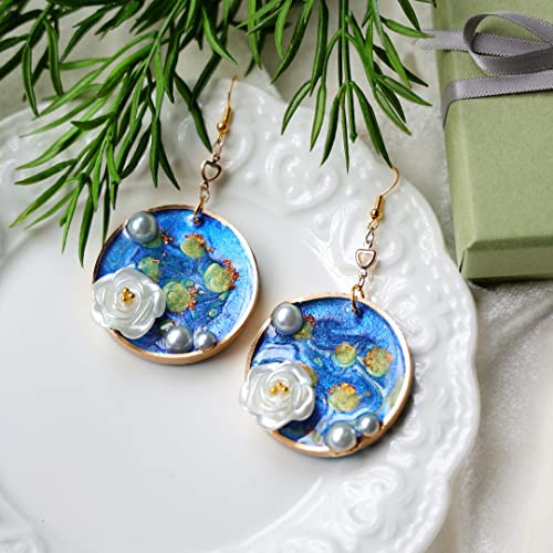 LET'S RESIN Resin Earring Mold, 171 Pcs Resin Jewelry Molds Making Kit with 11 Pack Variety Shape Resin Molds Silicone, Earring Molds for Epoxy LET'S RESIN