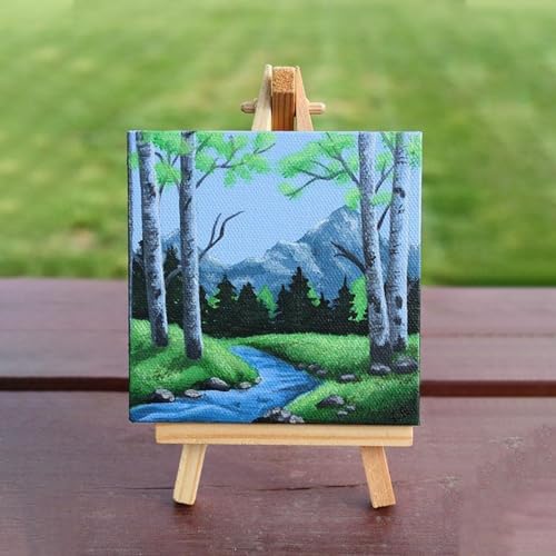 CYEAH 15 Pack Wooden Blocks for Crafts, 4" x 4" x 1" Basswood Carving Blocks, Blank Wooden Square Blocks, Wood Tiles Craft Panels Great for Crafts, CYEAH