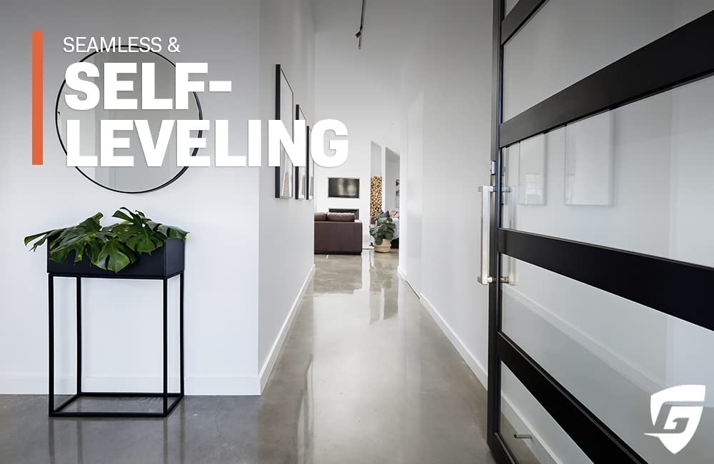 Ghostshield Epoxy Max 100-3 Gallon Kit -100% Solids Epoxy Floor Kit: Epoxy Resin Coating for Garage Floors and Warehouse Floors - Covers up to Ghostshield