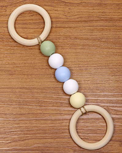 Penta Angel 10Pcs 70mm/2.75" Natural Unfinished Large Wooden Rings Circle Wood Pendant Connectors for DIY Projects Jewelry and Craft Making PENTA ANGEL