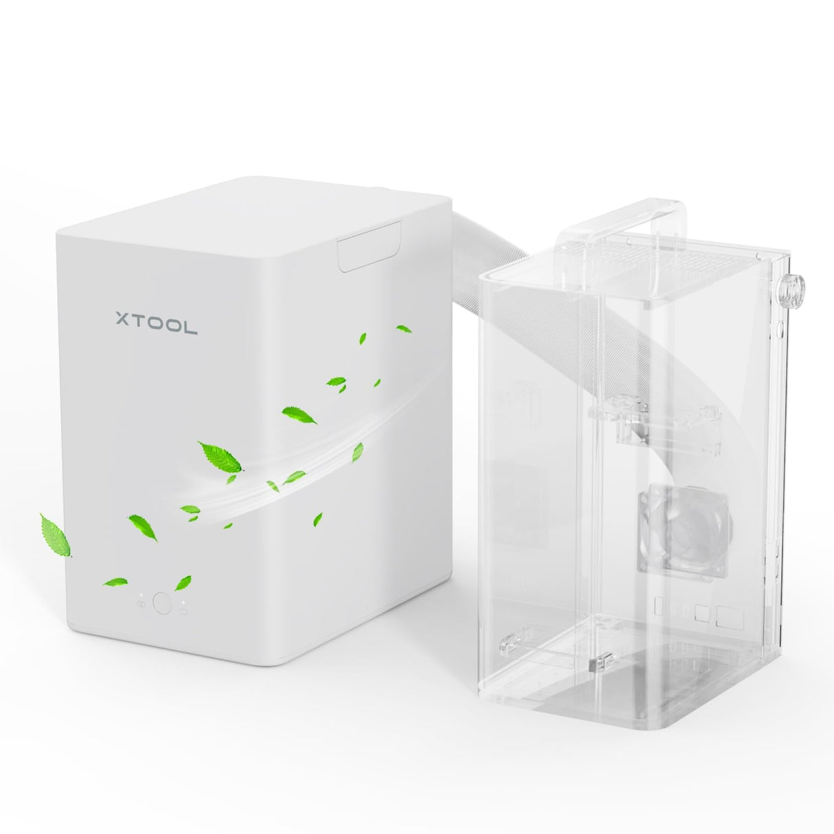 xTool F1 Desktop Smoke Air Purifier, Fume Extractor with 3-layer filtration, Hepa Portable Air Purifier for xTool F1 Laser Engraver only, Air xTool