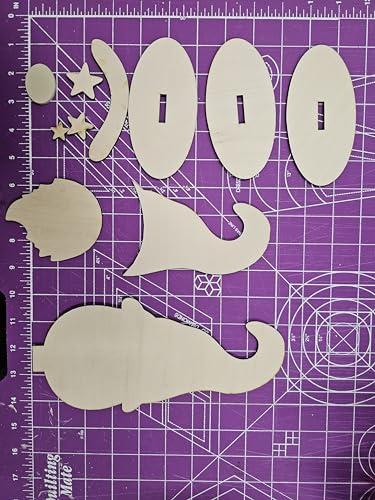 Blessed Creations Wooden Gnome DIY Kit (Red) Blessed Creations