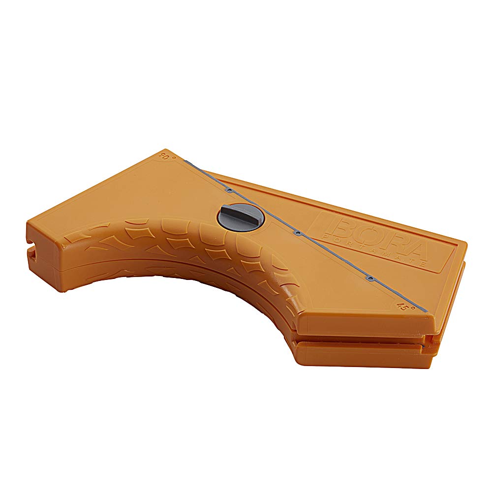 Bora 530416 Quickcut Circular Saw Guide With Rail & Angle Assist, All-In-One Woodworking Tool, Strong Aluminum 16 Inches Long, With A 14-Inch Bora