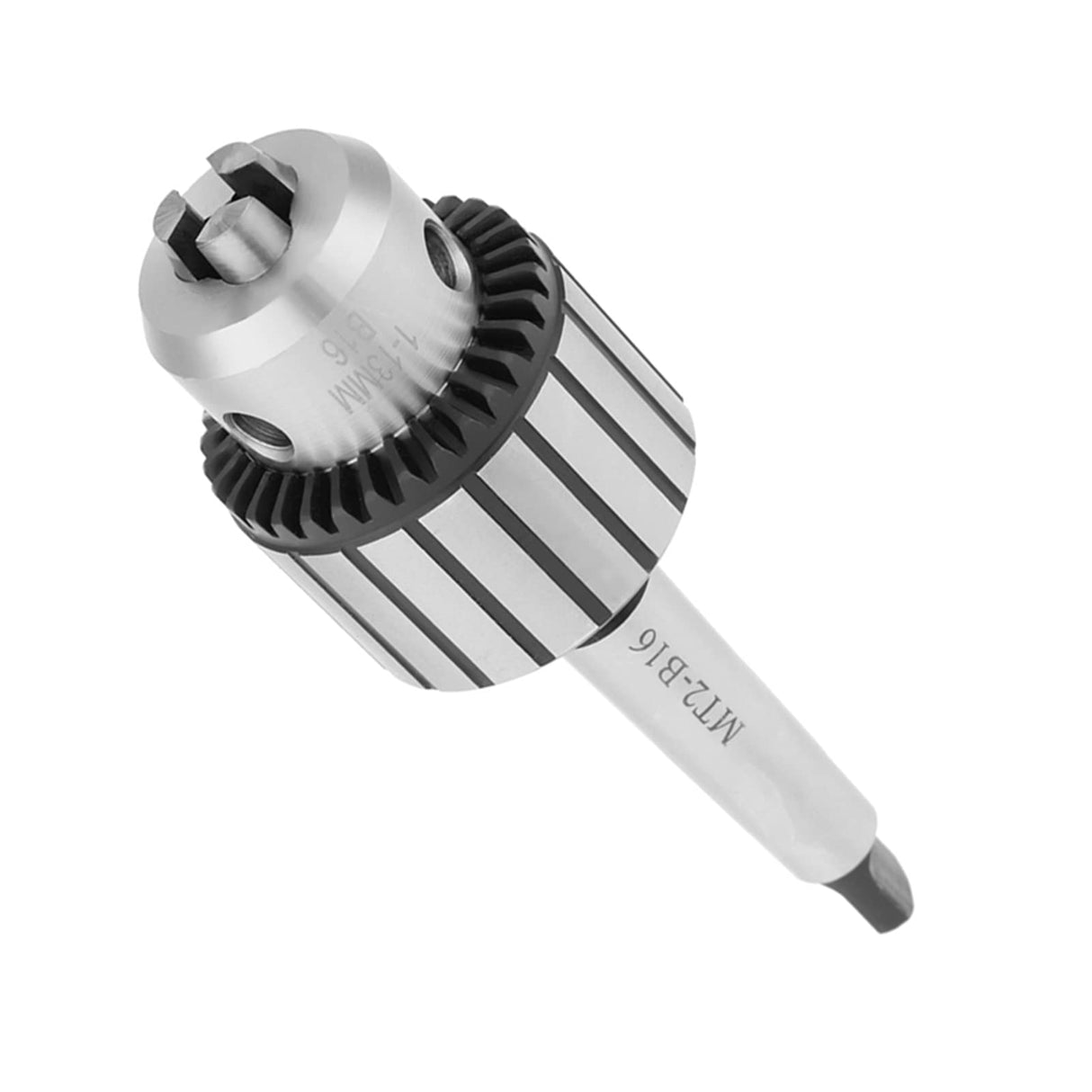 Vevor Metal Lathe Cu 1-13Mm acity Carbide Steel Mt2-B16 Arbor Key Type Drill Chuck Mini Lathe Tool Tbest