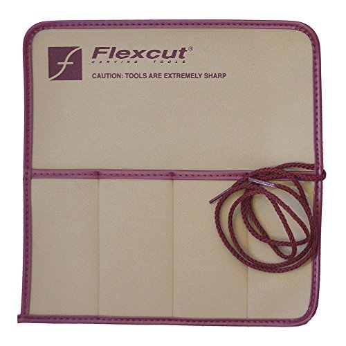 Flexcut Knife Roll, with Four Pockets, 3.4 Oz (KN00) FLEXCUT