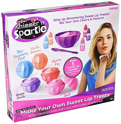 Cra-Z-Art Shimmer ‘N Sparkle Make Your Own Sweet Lip Treats (17531) Cra-Z-Art