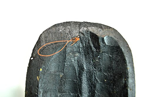 20" AFRICAN HAND CARVED ABORIGINAL DOT ART WOODEN TRIBAL MASK WALL DECOR WoodArtSupply