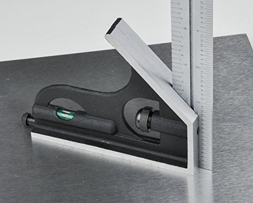 Fowler 52-370-012-0, 4 Piece Combination Square Set With 12" Blade Fowler