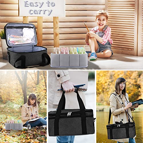 Yumt Paint Organizer Paint Brush Holder Acrylic Paint Storage Art & Craft Supply Storage Paint Bottle Organizer Professional Storage Display Yumt