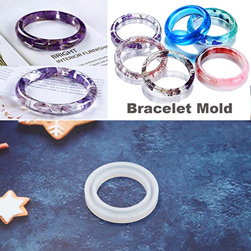 EuTengHao 229Pcs DIY Jewelry Casting Molds Tools Set More Than 120 Designs Contains 8 Silicone Jewelry Resin with 70 Designs,1 Earring Molds with 25 EuTengHao