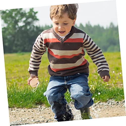 Gogogmee 10pcs Graffiti Yo-yo Trick Yoyo Beginner Yoyo Transaxle Yoyo Responsive Yoyo Rotating Yoyo Balls Wood Yoyo Balls Unfinished Wood Bearing Gogogmee