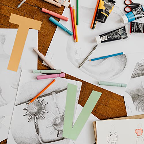 Wooden Letters 12 Inch, Big Wooden Letter A Shapes Cutouts Blank Unfinished Large Wood Alphabet Letters for DIY Crafts Wall Decor Painting Wedding Hongma