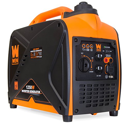 WEN 56125i Super Quiet 1250-Watt Portable Inverter Generator, CARB Compliant WEN
