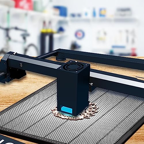 Longer Honeycomb Working Table, 19.7"x 19.7"x 0.86" Honeycomb Working Bed for CO2 or Diode Laser Engraver Cutting Machine, Fast Heat Dissipation with Longer