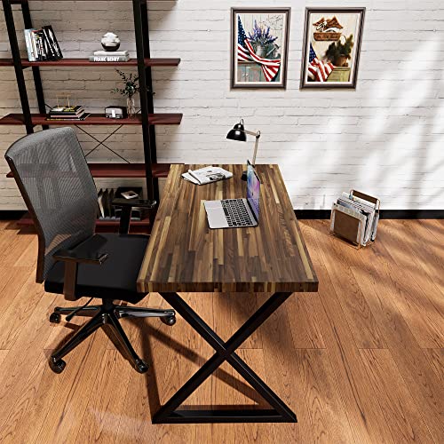 CONSDAN Butcher Block Counter Top, Walnut Solid Hardwood Countertop, Wood Slabs for Kitchen, Reversible, Both Side Polished, Prefinished with CONSDAN