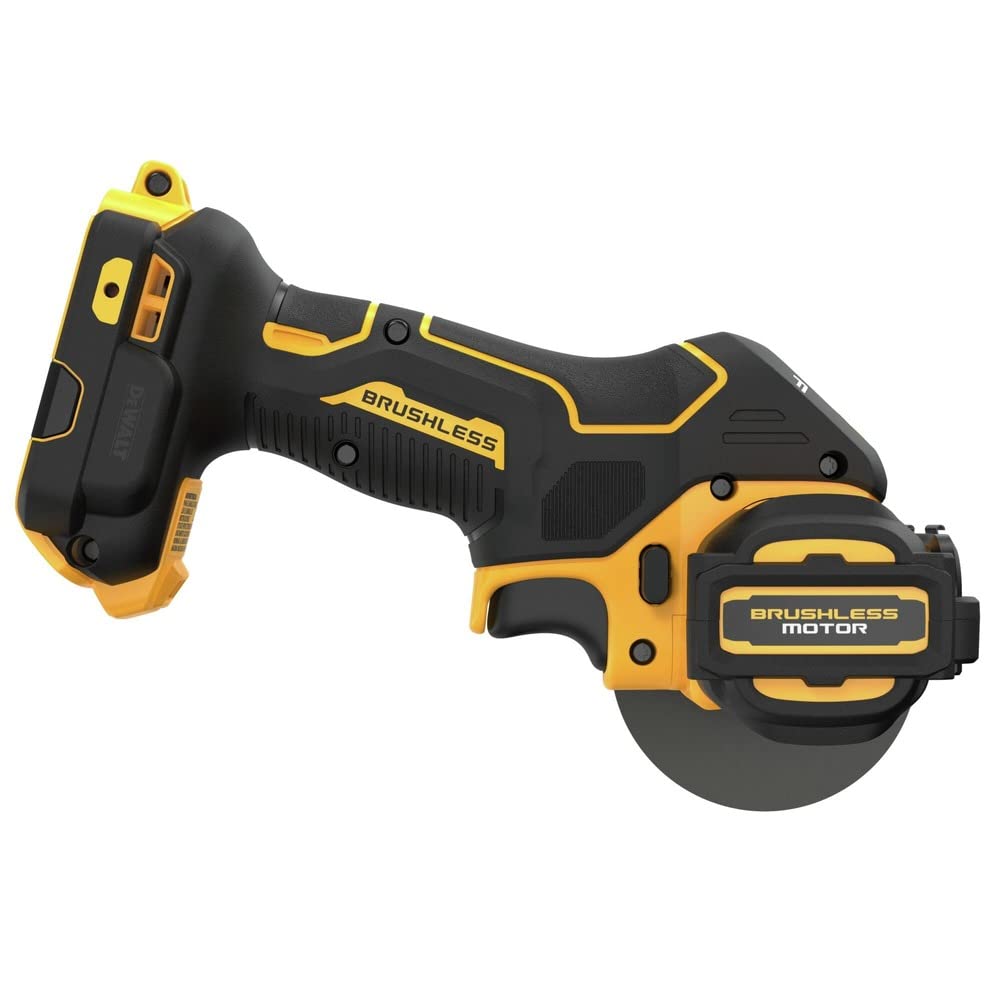 DEWALT 20V MAX Cordless Angle Grinder Kit, 3-in. (DCS438E1) DEWALT