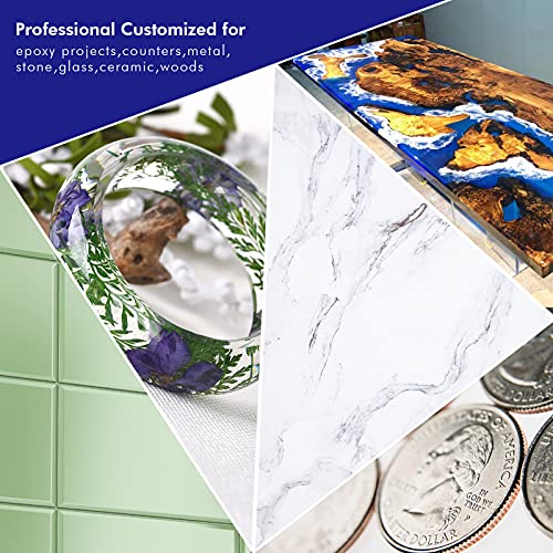 Premium Resin Polishing Kit, Epoxy Polishing Kit, Polishing Compound for Epoxy Resin High Gloss Finishes, Epoxy Resin Polish, Smooths Out Counters HT HOMETINKER