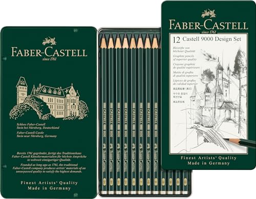 Faber Castell 9000 Design Pencil FC119064 Pack of 12 Faber-Castell