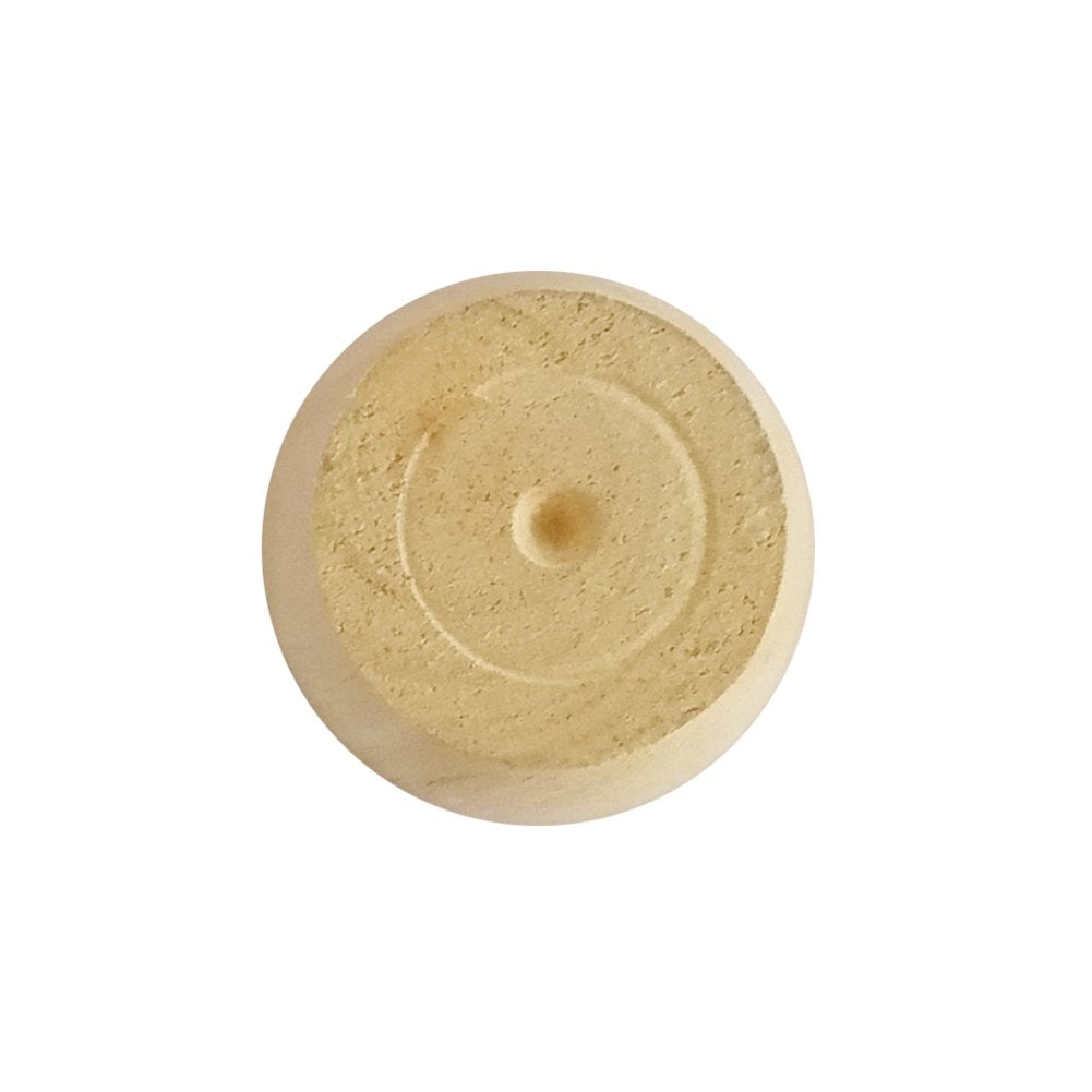 Btibpse 50x35x60mm Wooden Furniture Legs Cone Shaped Wooden Feets for Cabinets Sofa Table Set of 4 Btibpse