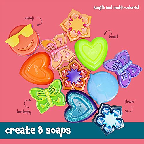 Dan&Darci Soap Making Kit for Kids - Crafts Science Toys - Birthday Gifts for Girls and Boys Age 6-12 Years Old Girl DIY - Best Educational Activity Dan&Darci