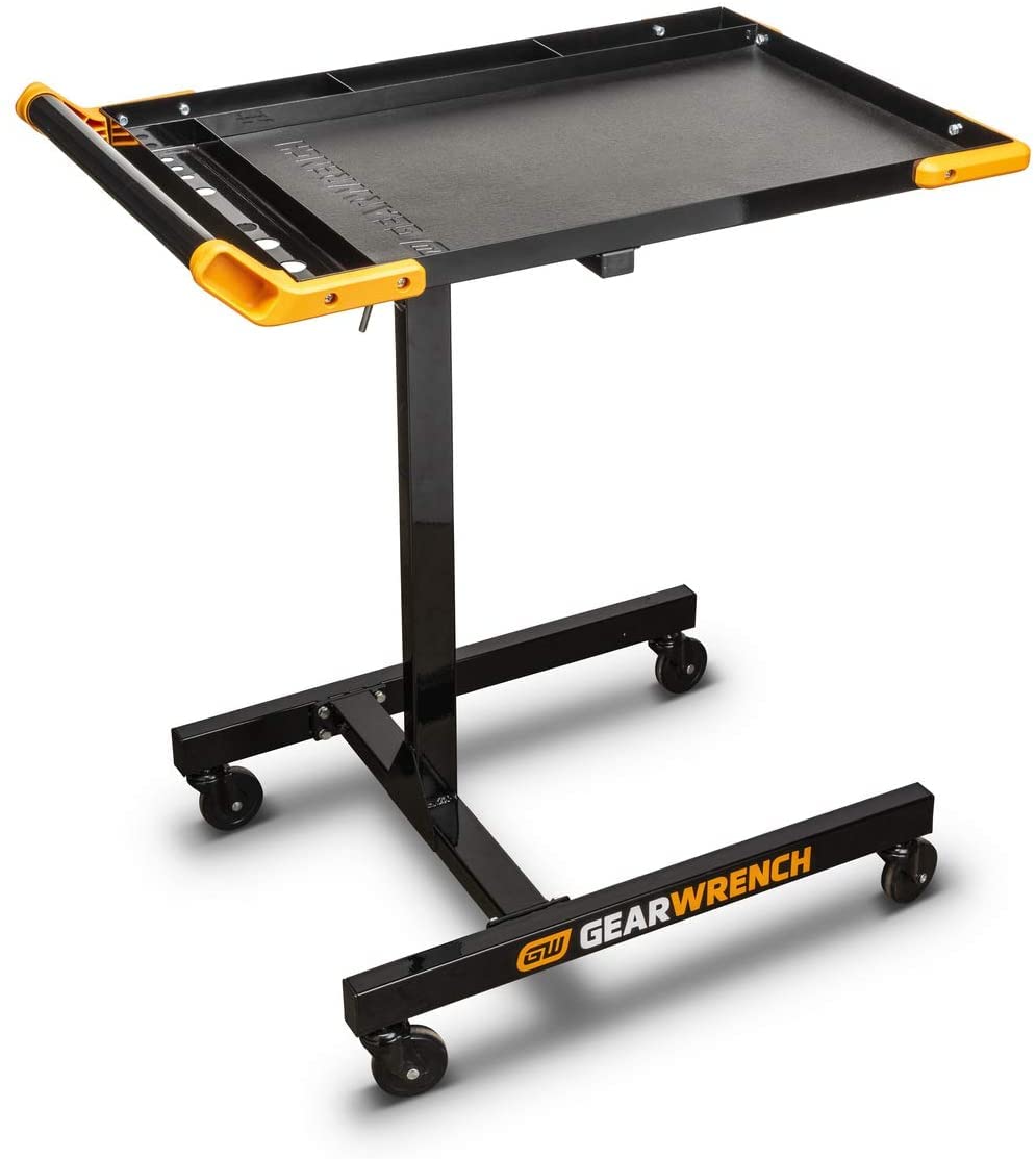 GEARWRENCH Adjustable Height Mobile Work Table 35 To 48" - 83166 GEARWRENCH
