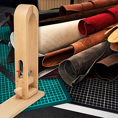 Mandala Crafts Leather Pony for Hand Leather Sewing Lacing - Leather Stitching Pony Kit Leathercraft Leather Clamp - DIY Desktop Leatherworking Tool Mandala Crafts