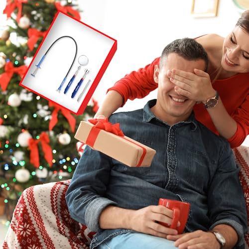 WORKPRO 4PC Telescoping Magnetic Pick Up Tool Kit, Includes Telescoping Inspection Mirror, 2PC Magnetic Pick Up Tool And Four Claw Grabber Tool, Pick WORKPRO