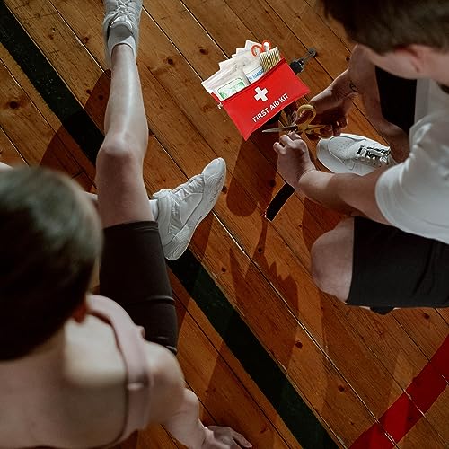 Small First Aid Kit -98 Piece First Aid Kit, Small Travel First Aid Kit Treat and Protect Most Injuries,Mini First Aid Kit Ready for Emergency at Ancestress