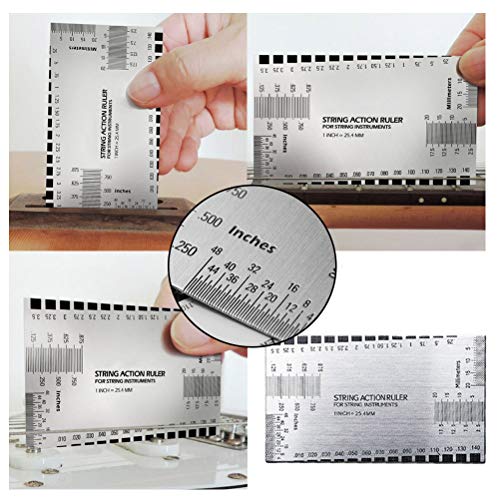 TIMESETL 44 Pcs Guitar Repairing Maintenance Tool Kit, Complete Stainless Steel Guitar Setup Kit Repair Tools for Guitar Ukulele Bass Mandolin Banjo TIMESETL