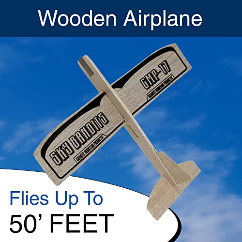 Granite Mountain Products Balsa Wood Planes Toys Set - 6 Balsa Glider Kits | Model Toy Airplane Kits | 6 Glider Planes | Classic Toys Perfect for GRANITE MOUNTAIN PRODUCTS