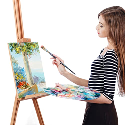 15 Pack Unfinished Wood Canvas Panels Kit 11.8x7.9 Inch Wooden Panel Boards Wood Paint Pouring Panels Wooden Canvas Panels Boards for Painting, Uoeo