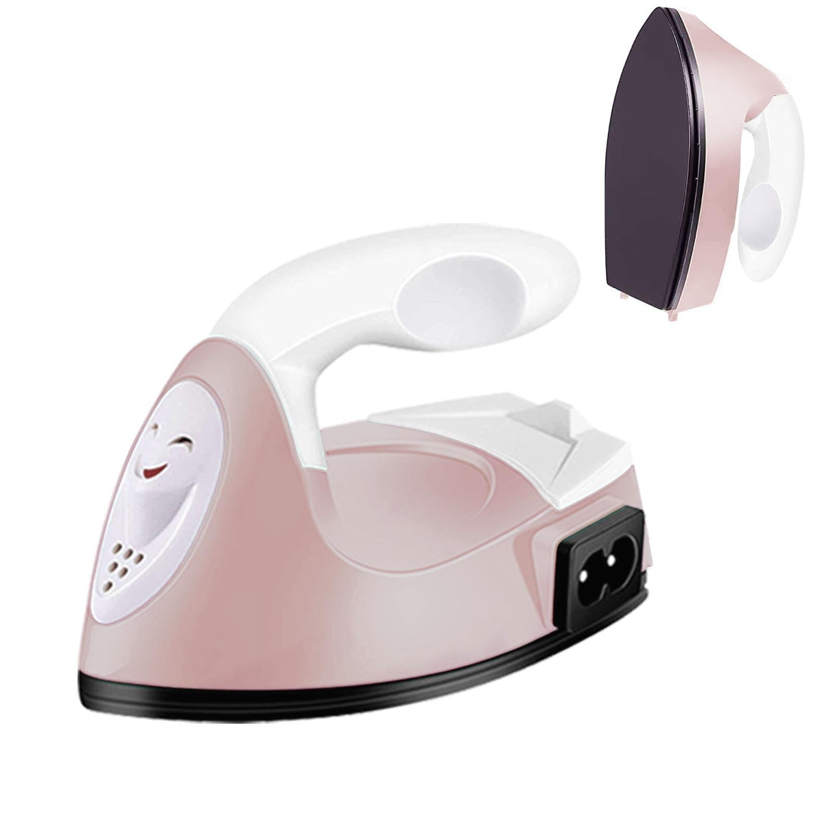 Mini Craft Iron Mini Iron Press,Mini Heat Press Machine for T Shirts Shoes and Hats Small Heat Transfer Vinyl Projects,Portable Travel Irons Mini Sagsro