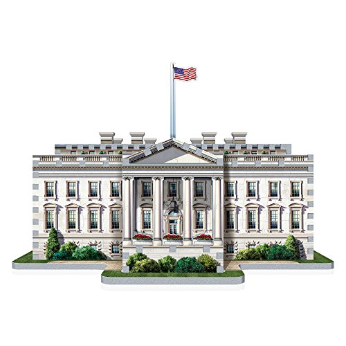 WREBBIT 3D The White House - 3D Jigsaw Puzzle (490 pieces) (W3D-1007) WREBBIT3D
