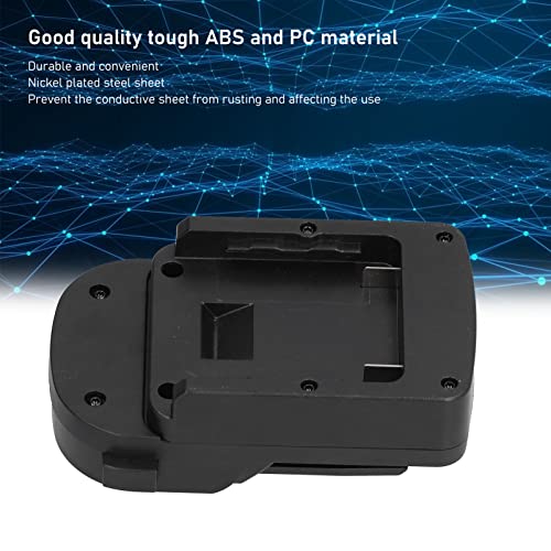 Battery Converter Adapter Dock Power Connector Battery Conversion Kit for Bosch 18V‑Li‑ion to for RIDGID 18V Walfront