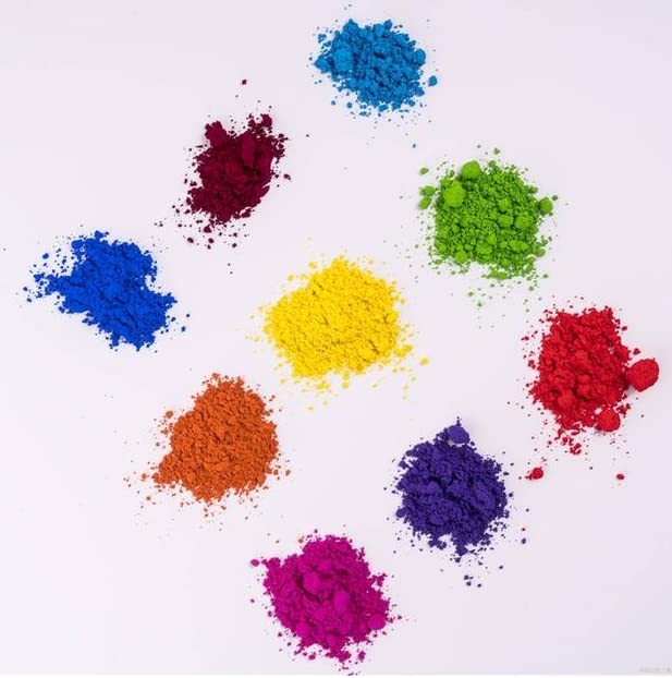 Emooqi Pigment, 9 Colors Pigment, Good for Painting and Detail Painting Emooqi