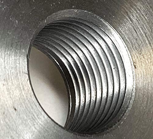 HHIP 3900-3212 3 Jaw Chuck 1-1/2-8 Threaded Backplate, 4" HHIP