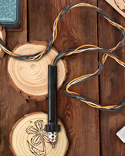 Pllieay 12 Pcs 5.1-5.5 Inch Wood Slices, Unfinished Wood Slice Ornaments for DIY Crafts Wedding Table Centerpieces Coasters for Arts Painting Craft Pllieay