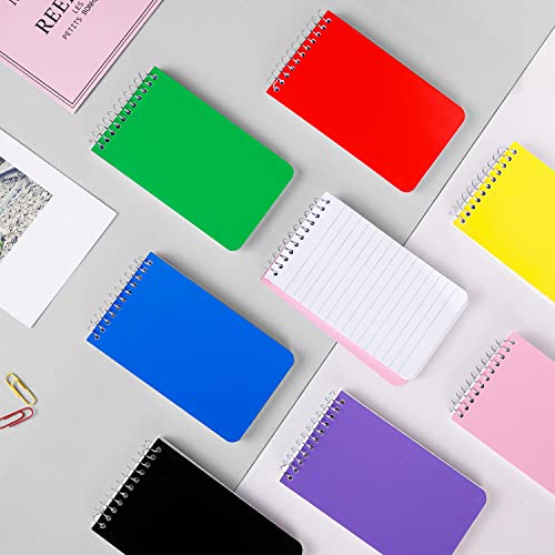 XiQiDianr Small Notebooks, Pocket Notebook 3x5, Spiral Notepads, Memo Pads For Office, Home, School - Lined College Ruled Paper, Mini Notepad - 75 XiQiDianr