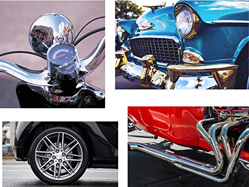 LINE10 Tools Buffing Wheel for Bench Grinder, Set of 2, 6 Inch, Yellow Firm and White Soft, Extra Thick LINE10 Tools