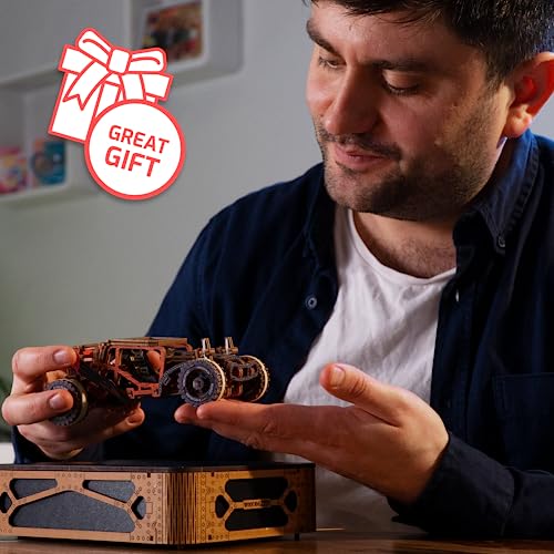 WOODEN.CITY Car Puzzle Model Dune Buggy for Adults - Model Car Kits 3D Wooden Puzzles for Adults - Car Model Kit 3D Puzzle - Model Cars to Build for WOODEN.CITY