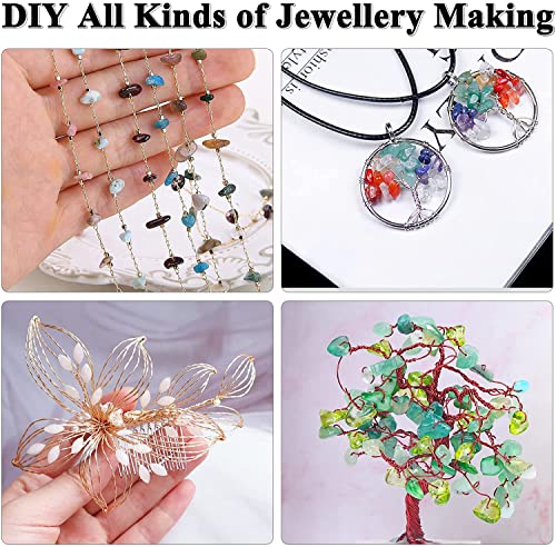 5 Packs Jewelry Pliers Set, Jewelry Making Tools with Needle Nose Pliers/Round Nose Pliers/Chain Nose Pliers/Bent Nose Pliers/Zipper Pliers, Jewelry Mckanti