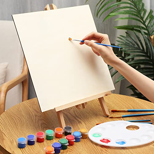 24 Pcs 1/8 Inch Balsa Wood Sheets for Crafts 3 mm Thick Craft Wood Unfinished Plywood Thin Wood Sheets for Drawing Painting Engraving Laser Cutting Vicenpal