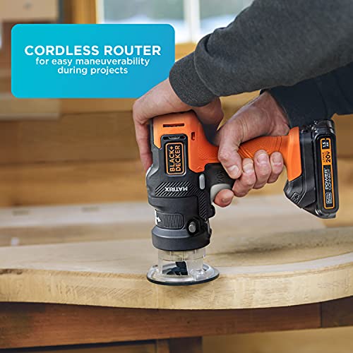 BLACK+DECKER Matrix Router Attachment For Cordless Drill (BDCMTR) BLACK+DECKER