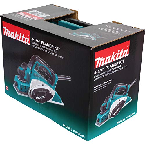 Makita KP0800K 3-1/4" Planer, with Tool Case , Blue Makita