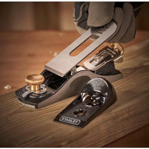 Stanley 1-12-020 Block Plane No. 9, Black/Silver Stanley