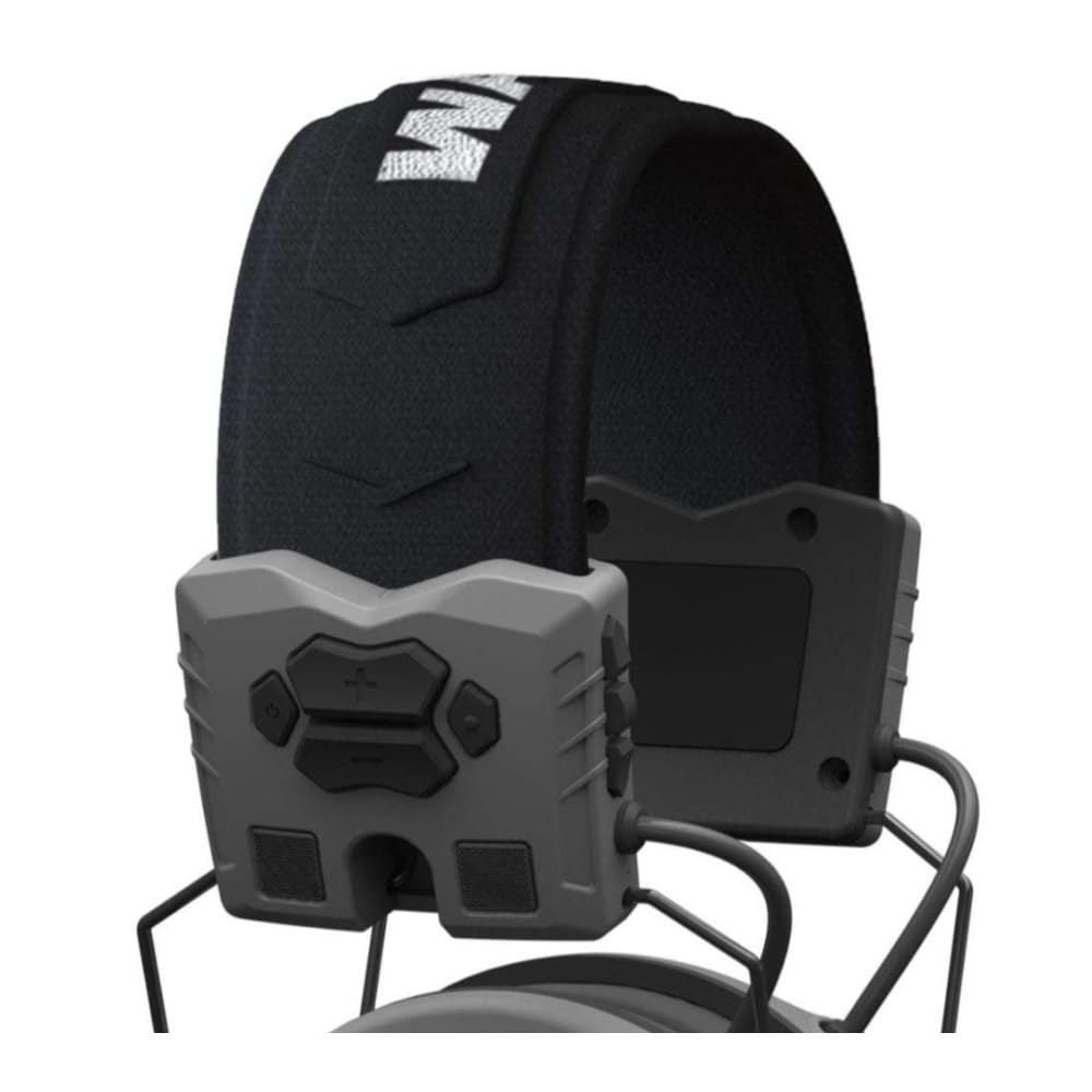 WALKER'S XCEL Digital GWP-XSEM-BT Electronic Muff Voice Clarity, Bluetooth Grey Walker's