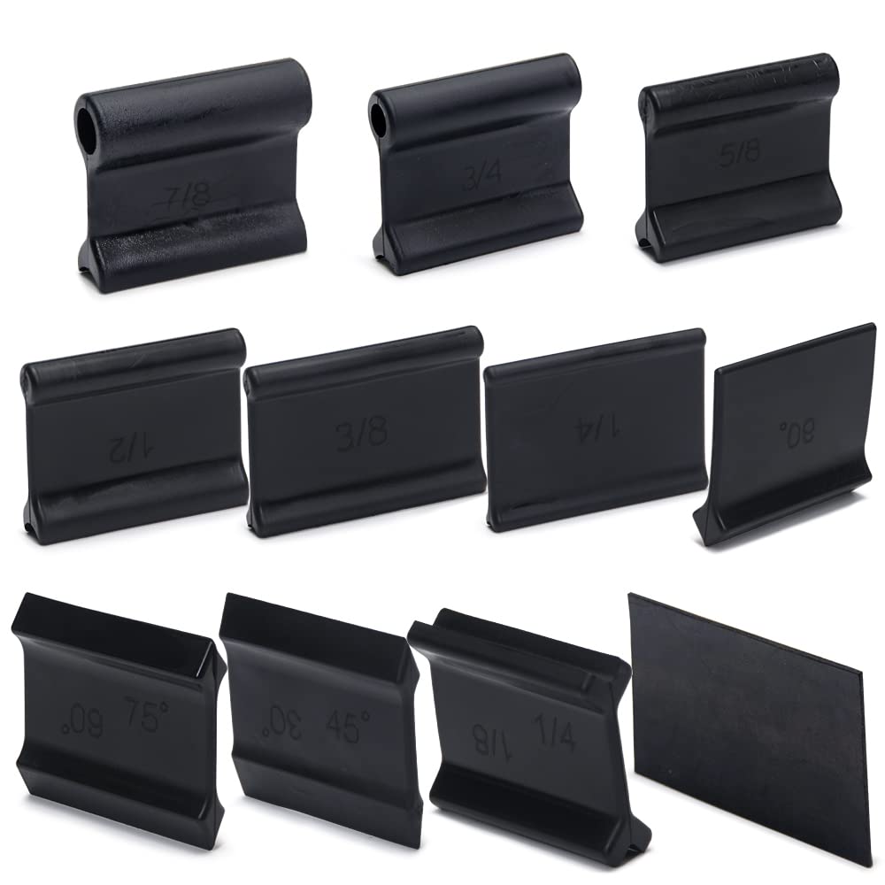 DITKOK 11 PCS Contour Sanding Grips with 21 Profiles, Woodworking Angle Sanding Pads for Convex and Concave Sanding, Sanding Tools for DITKOK